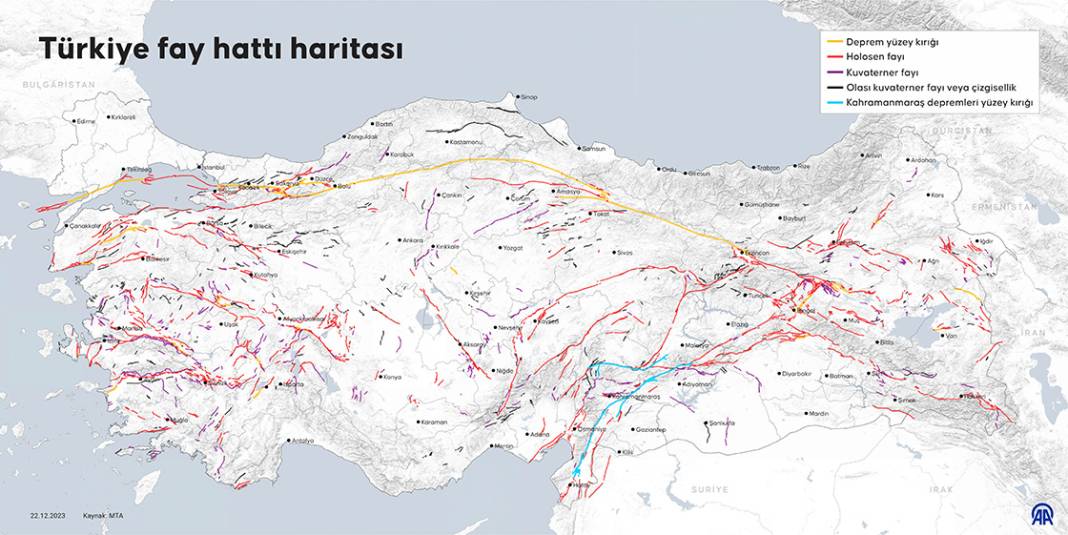 MTA’dan kritik uyarı! Bu 45 il 5.5 ve üzeri deprem tehlikesi altında 5